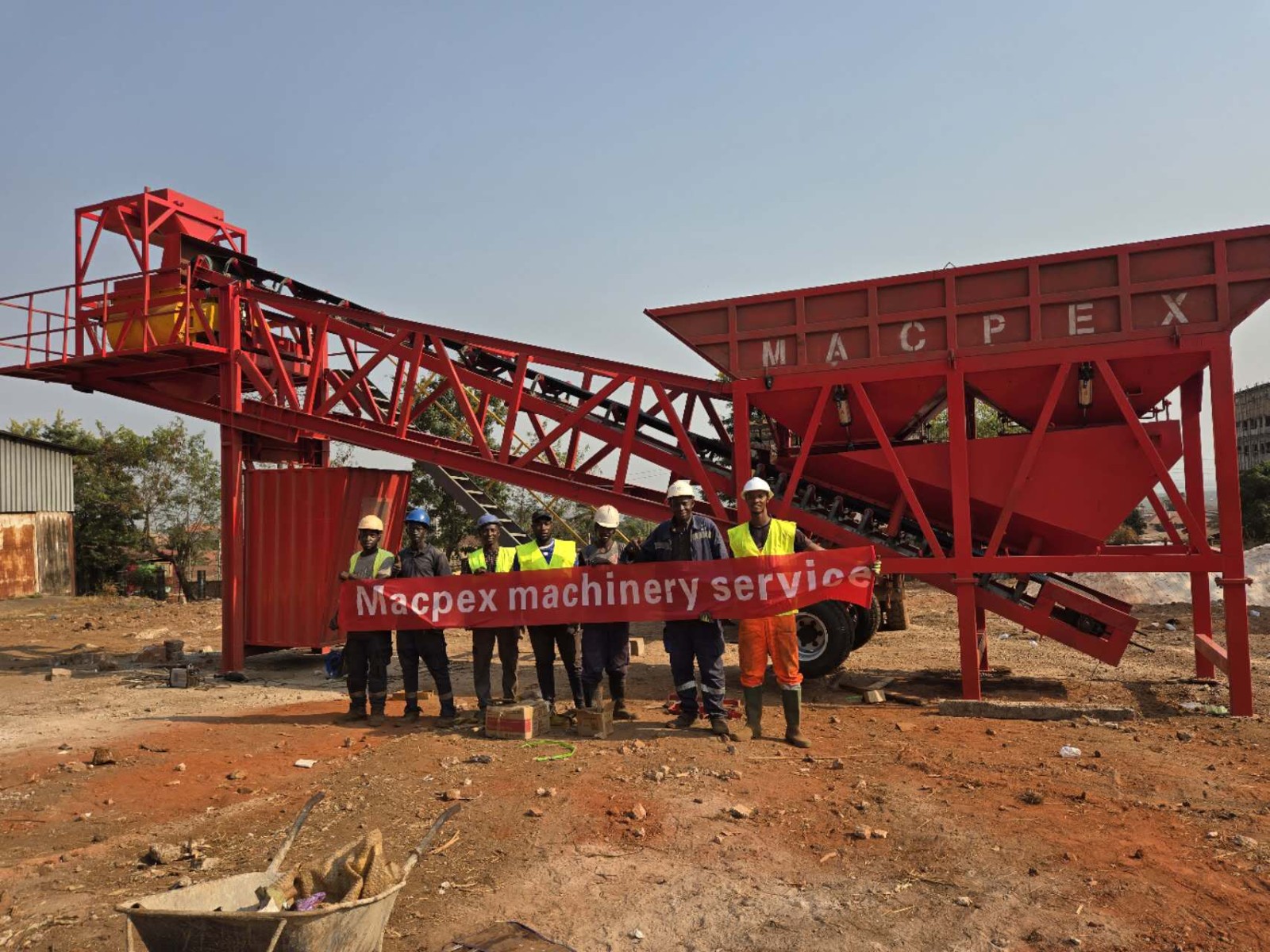 YBS30型移动式搅拌站