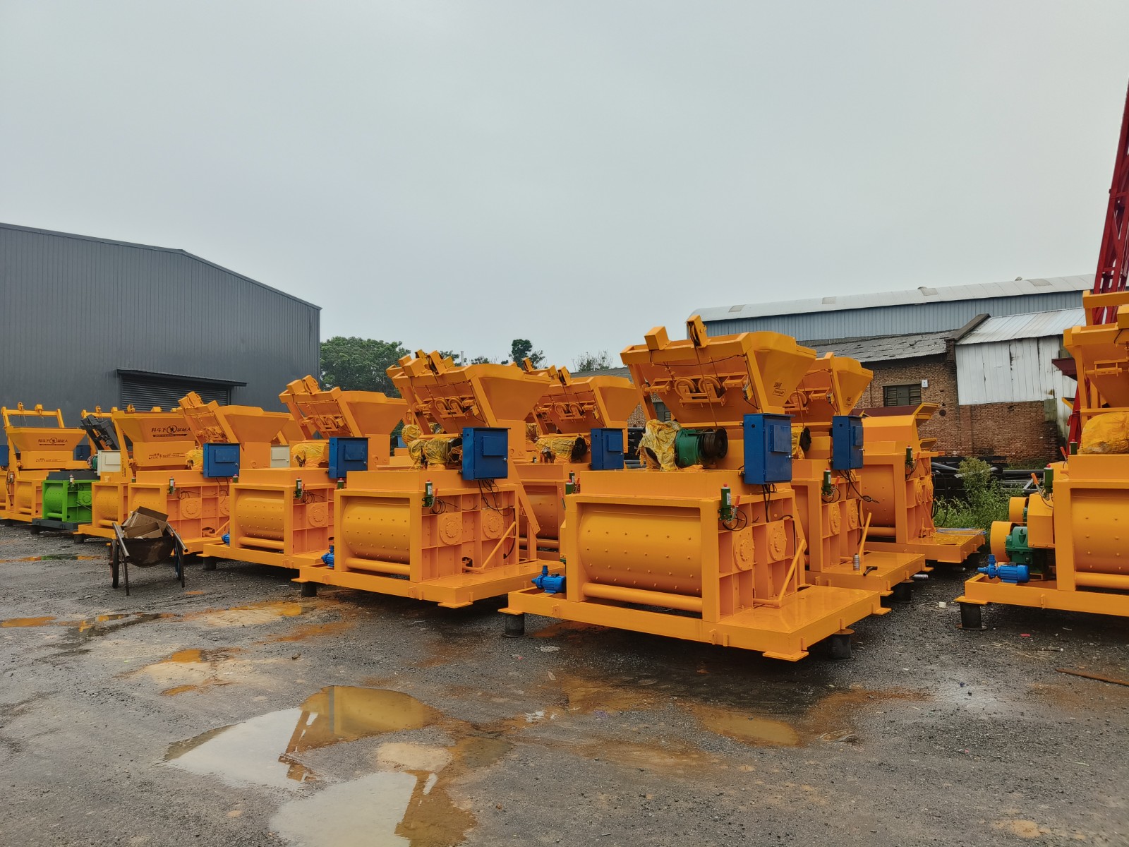 JS500型强制式混凝土搅拌机