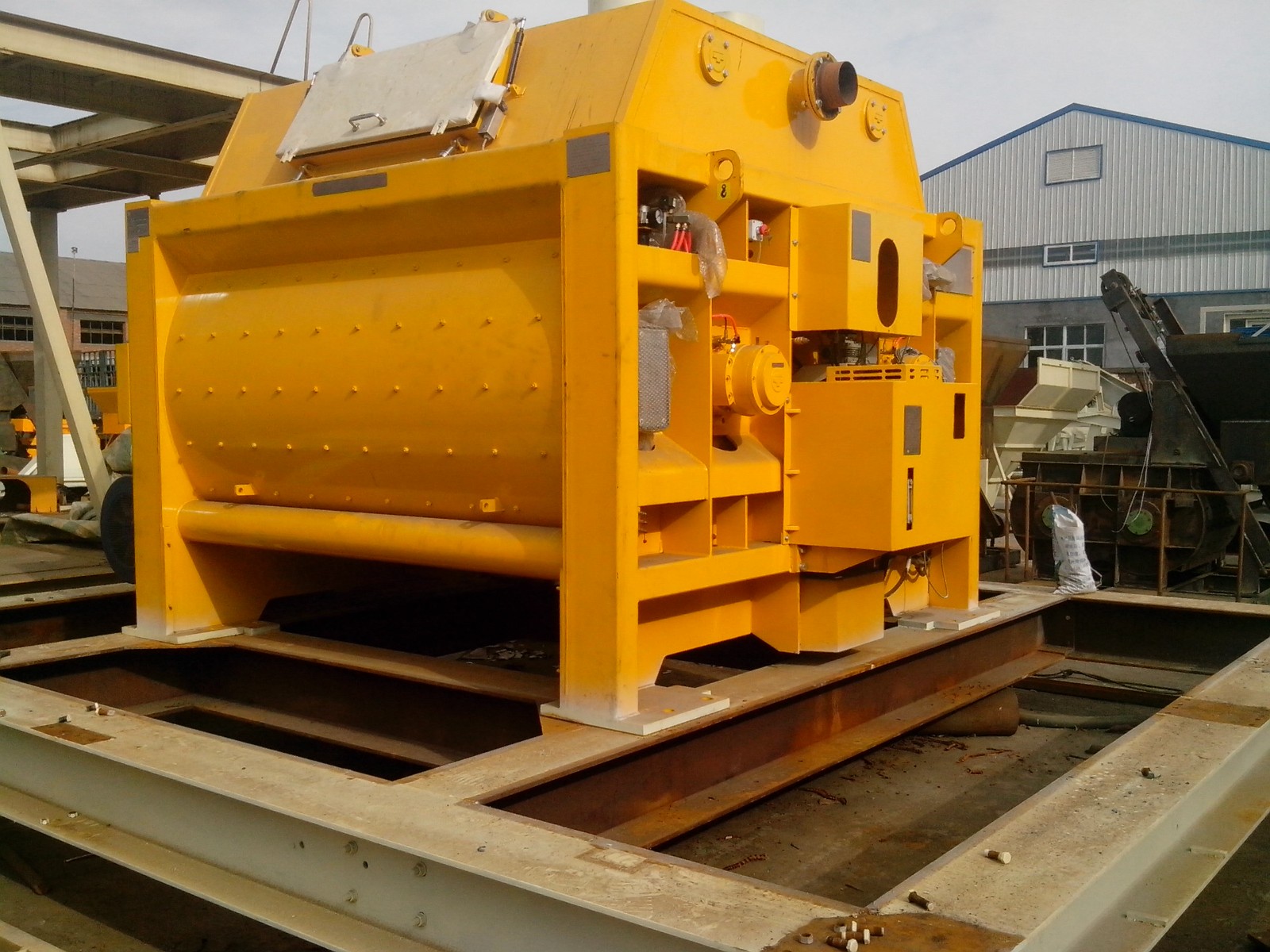 JS1500型强制式混凝土搅拌机