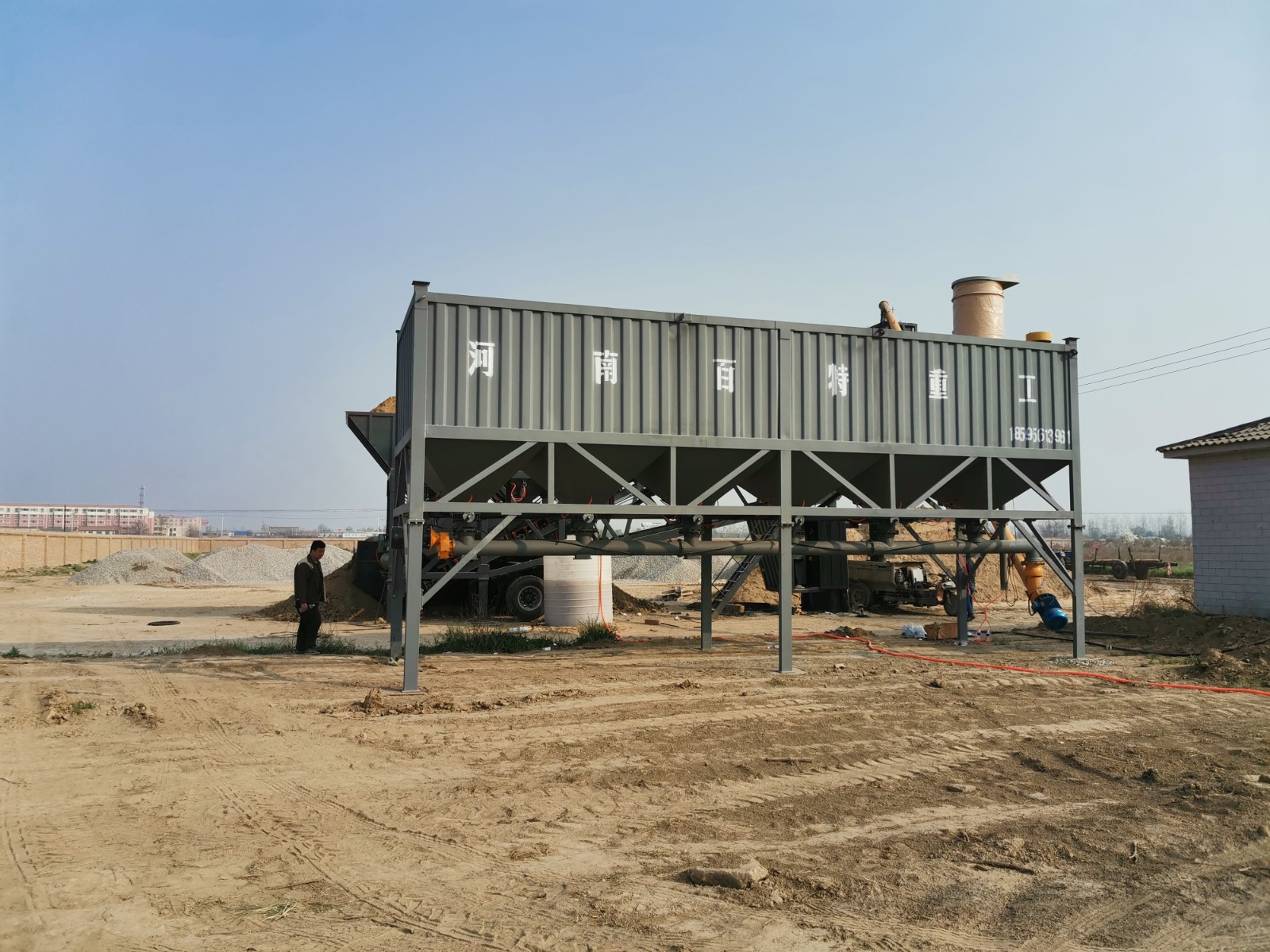 卧式水泥罐/粉料罐