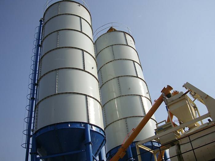 立式片状水泥罐