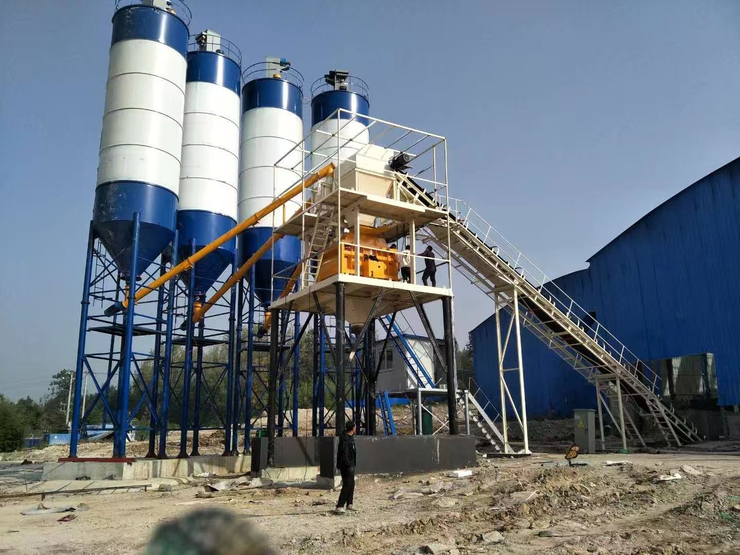 搅拌站设备的安装调试需要注意什么