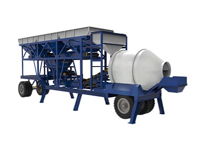 YG90型移动式滚筒搅拌站